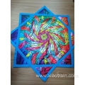 Dapo Dance Star Spinning Cloth Israel dance Handkerchief Handcraft Cloth Flower Flyper For Sports